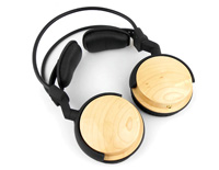 Maple Wood Around Ear Headset