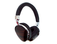 Ebony Wood On Ear Headset