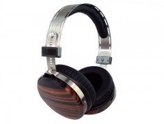 Ebony Wood Around Ear Headset ESS-EBH08