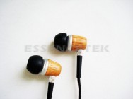 Beech Wood In Ear Earphone(ESS-BEI10)